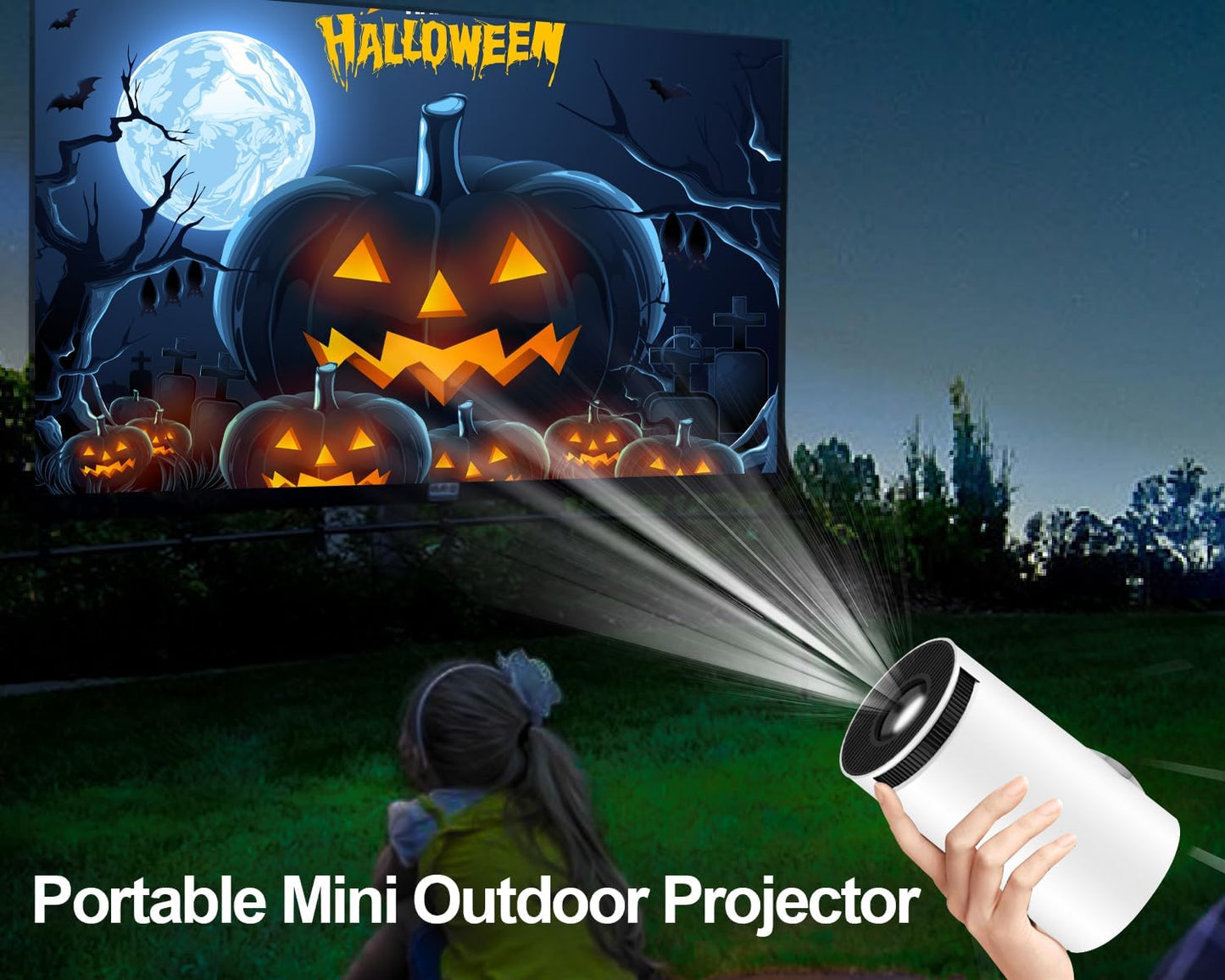 MAGCUBIC HY300 Pro – Mini vidéoprojecteur Android 11 (Wi-Fi 6, BT 5.0) – 290 ANSI – Auto Keystone – Jusqu’à 200"