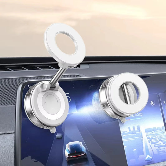 Xiaomi Super Strong Magnetic Phone Holder Foldable Design 360° Adjustable Vacuum Car Mount For Car Desk Phone Holder 2025