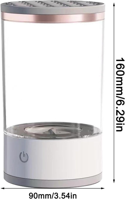 Nettoyeur électrique USB pour pinceaux de maquillage – 7000 tr/min, séchage rapide, support multi-brosses