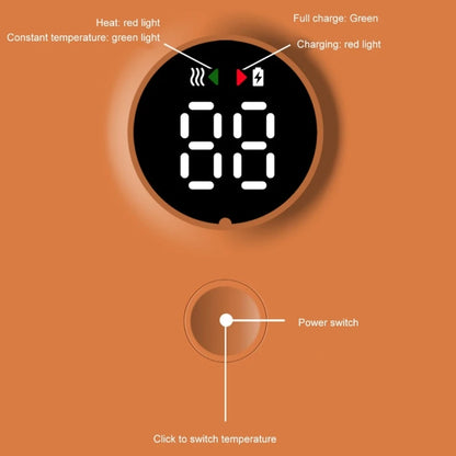 Chauffe-biberon portable & sans fil – affichage digital, 6 niveaux, batterie 5200 mAh