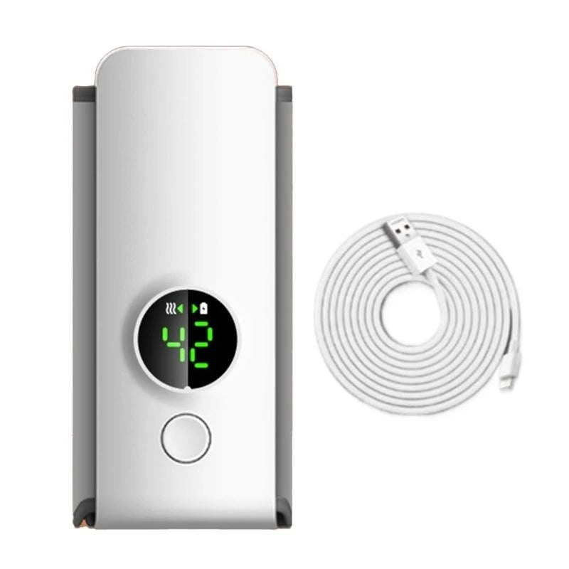 Chauffe-biberon portable & sans fil – affichage digital, 6 niveaux, batterie 5200 mAh