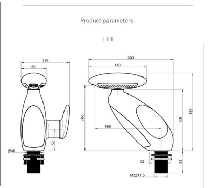 Robinet de lavabo LED 4 modes – bec pivotant 360° avec flexible, eau chaude & froide, mitigeur 1 trou (G1/2)